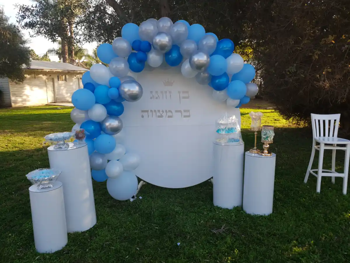 קיר בלונים אורגני – 20210212